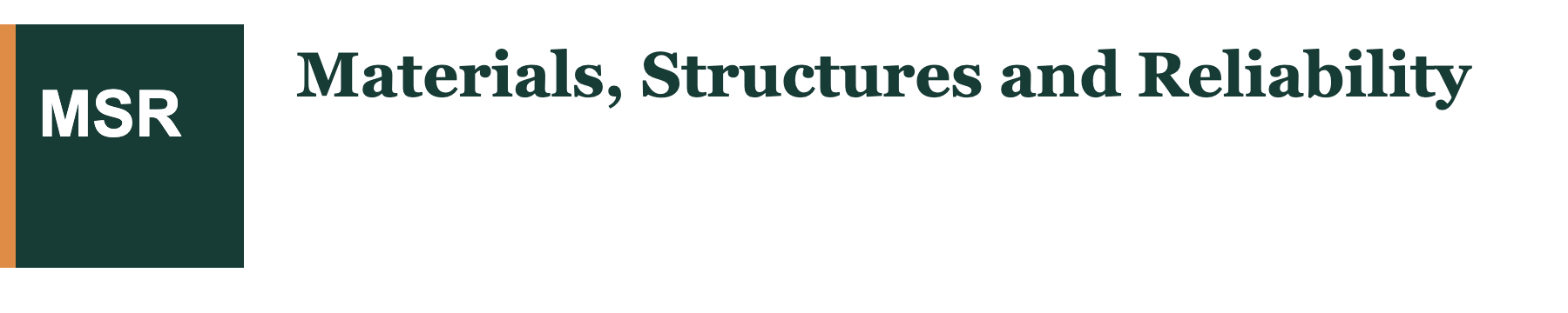 Materials, Structures and Reliability logo